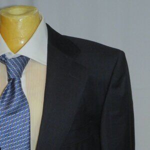 Ermenegildo Zegna Taglio Esclusivo Trofeo VTG Blue Nailshead Suit 38S NWT